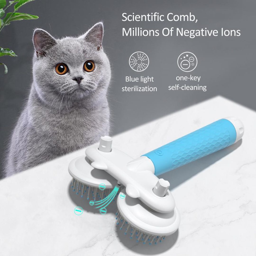 FurEase™ Double-Head Pet Grooming Brush