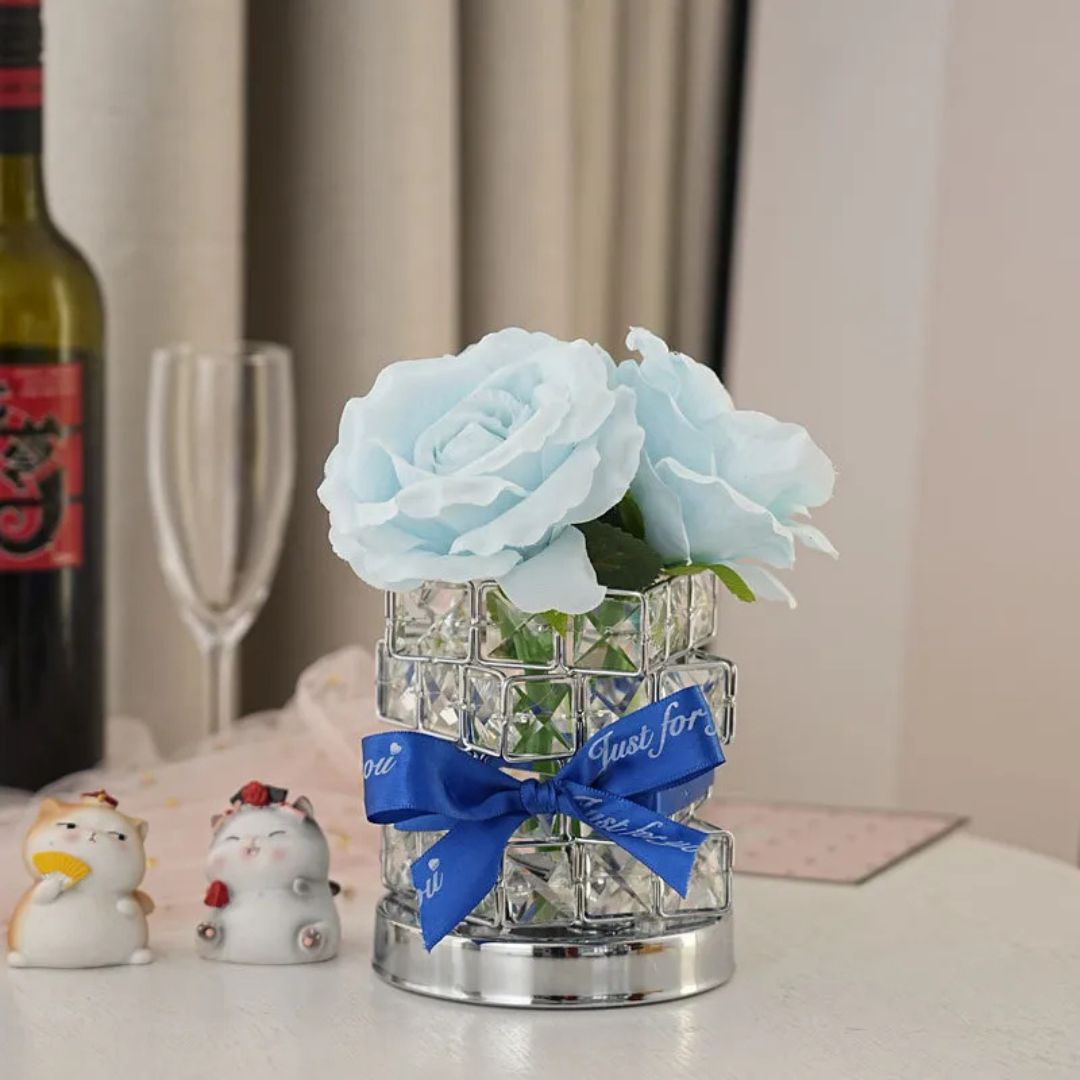 GlowCube™ LED Rose Night Light Decor