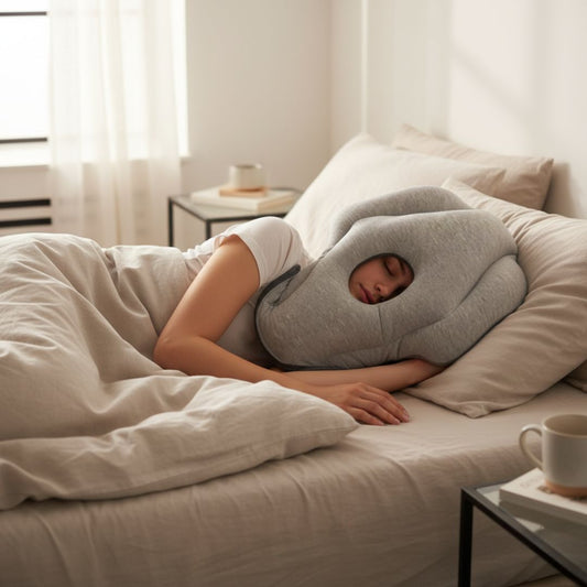 NapNest™ Portable Travel Pillow Mask