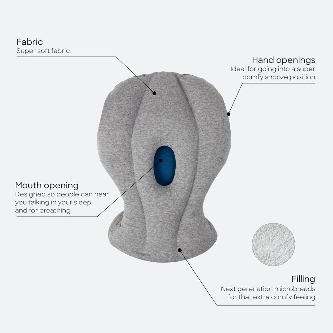 NapNest™ Portable Travel Pillow Mask