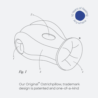 NapNest™ Portable Travel Pillow Mask